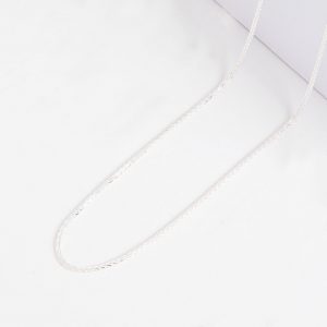Shiny Silver Rope Chain