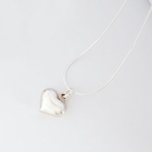 Small Silver Heart Pendant