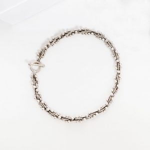 Sterling Silver Spratling Inspired Spiral Peppercorn Necklace